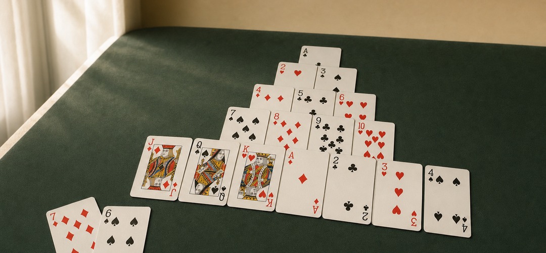 Como jogar Paciência Pirâmide