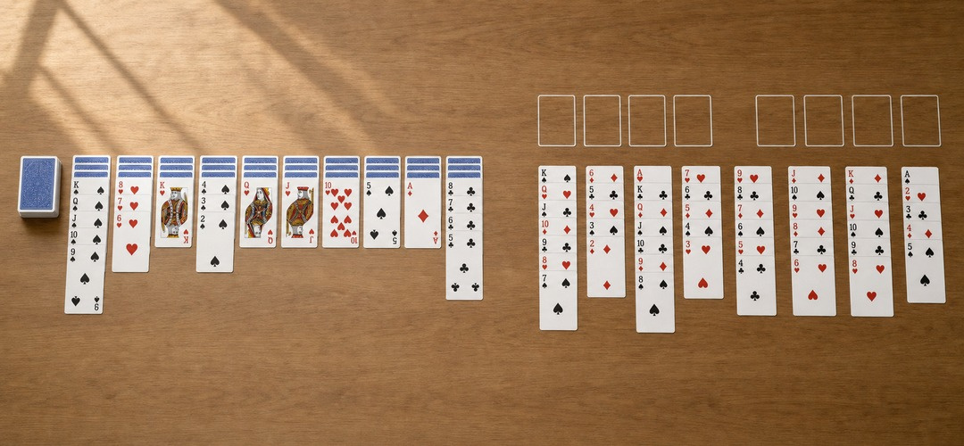 Spider Solitaire vs FreeCell